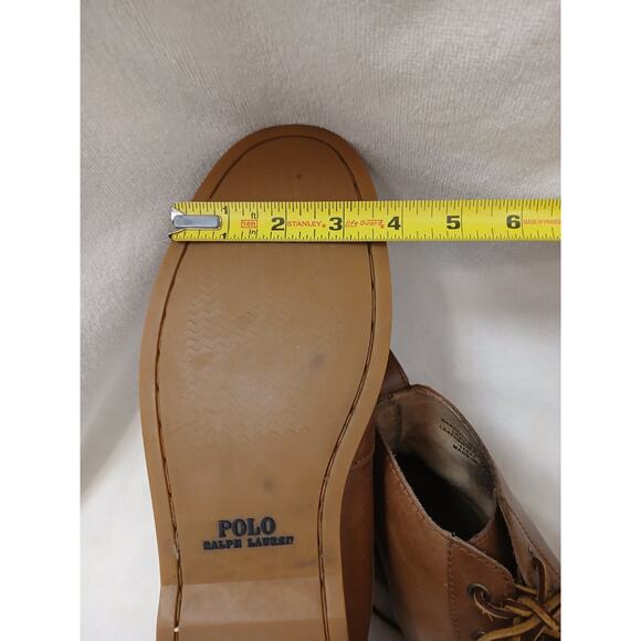 Polo Ralph‎ Lauren Barrott Chukka Boots Mens Sz 12D Reddish Brown Leather Lace main image 11